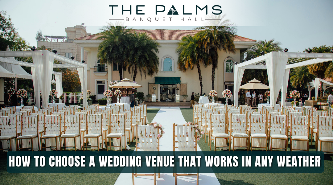 How to Choose a Wedding Venue That Works in Any Weather